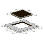 Встраиваемая электрическая варочная панель Zugel ZEH603FB