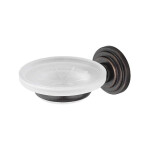 Мыльница стеклянная WasserKraft Isar K-7329