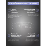 Встраиваемый электрический духовой шкаф Zigmund & Shtain EN 133.512 W