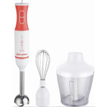 Блендер погружной Матрёна MA-174 белый/красный