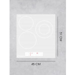 Встраиваемая электрическая варочная панель Zigmund & Shtain CN 37.4 W