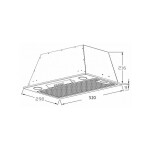 Встраиваемая вытяжка Korting KHI 6530 W