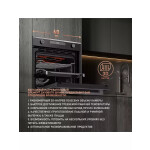 Встраиваемый электрический духовой шкаф Weissgauff EOM 751 PDBSX