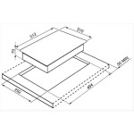 Встраиваемая газовая варочная панель Smeg PGF32G