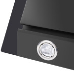 Каминная вытяжка Maunfeld Gloria 60 черный/черное стекло