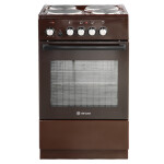 Электрическая плита DeLuxe 5004.18э-014 коричневый