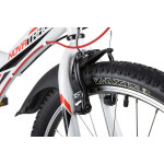 Велосипед Novatrack 24SH6V.RACER.12WT20 белый