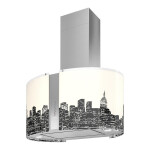 Каминная вытяжка Falmec Mirabilia 67 New York vetro (800)