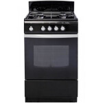 Газовая плита DeLuxe 5040.38 гщ черный