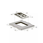 Встраиваемая газовая варочная панель Zugel ZGH291X