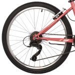 Велосипед Foxx 24 SALSA розовый, сталь, размер 14