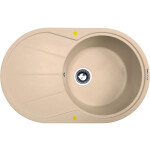 Кухонная мойка Zigmund & Shtain Kreis OV 770B топленое молоко