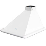 Каминная вытяжка Elikor Сатурн 50П-180-В1Л белый/белый