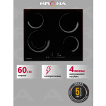 Встраиваемая электрическая варочная панель Krona ORSA 60 BL