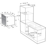 Встраиваемый электрический духовой шкаф Gorenje BO 6735 E02BK