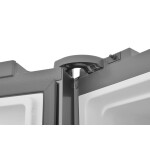 Холодильник Zugel ZRCD430X нержавеющая сталь