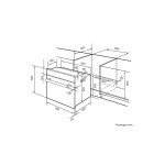 Встраиваемый электрический духовой шкаф Lex EDM 073 IX