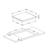 Встраиваемая индукционная варочная панель Beko HII 64400MT