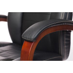 Кресло руководителя Бюрократ T-9923WALNUT/BLACK