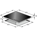 Встраиваемая газовая варочная панель Kaiser KCG 6394 Turbo Romb