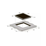 Встраиваемая индукционная варочная панель Zugel ZIH453B