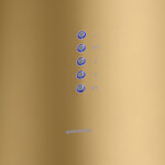 Островная вытяжка Maunfeld Lee Isla 39 золотой