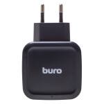 Сетевое зарядное устройство Buro TJ-286B черный