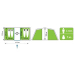 Палатка туристическая Atemi Seliger 4 CX