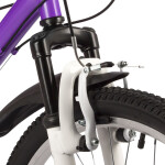 Велосипед Foxx 24 SALSA фиолетовый, сталь, размер 14