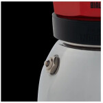 Кофеварка Bialetti Moka Induction нержавеющая сталь/красный 6946