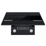 Каминная вытяжка Maunfeld Bridge 50 черный/черное стекло