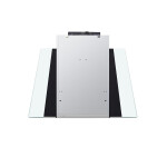 Каминная вытяжка Maunfeld Gloria 60 нержавеющая сталь/прозрачное стекло