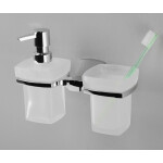 Держатель дозатора и стакана WasserKraft Wern K-2589