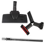 Пылесос Аксинья КС-7003 красный/черный