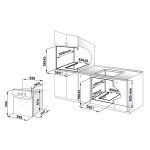 Встраиваемый газовый духовой шкаф Gefest ДГЭ 621-01