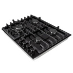 Встраиваемая газовая варочная панель Exiteq EXH-204 black
