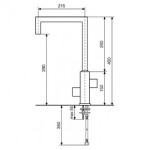 Смеситель для кухни Italmix TO 0928 CHROME