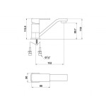 Смеситель для раковины Timo Selene 2061-15/00F chrome