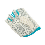 Перчатки для фитнеса Starfit SU-110 белый/голубой XS