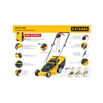 Газонокосилка электрическая STEHER LM-33-1300