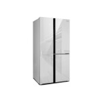 Холодильник Hyundai CS6073FV белое стекло