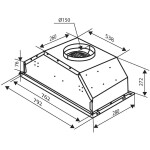 Встраиваемая вытяжка Zigmund & Shtain K 011.7 W