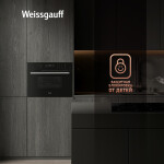 Встраиваемый электрический духовой шкаф Weissgauff OE 446 B