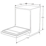 Встраиваемая посудомоечная машина Kuppersberg GLM 4575