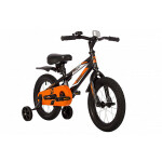 Велосипед Novatrack Juster 14" черный 145JUSTER.BK23