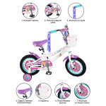 Велосипед CHINA 12 Like Nastya Белый/Сиреневый ВНМ12210