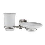 Держатель стакана и мыльницы WasserKraft Ammer K-7026