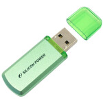 Флеш-диск Silicon Power Helios 101 SP032GBUF2101V1N зеленый
