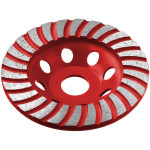 Чашка алмазная RedVerg Turbo 125мм 900391