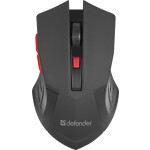 Мышь Defender Accura MM-275 красный/черный (52276)